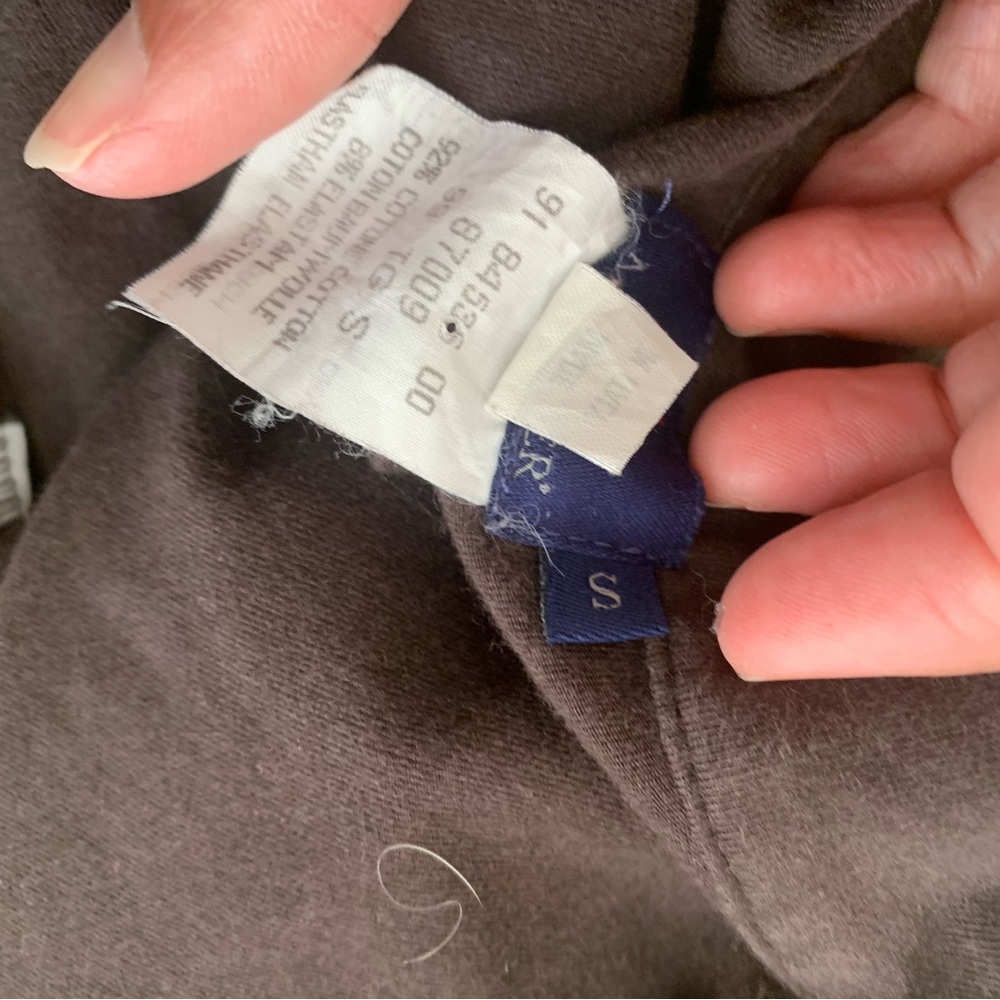 Moncler Full zip fitted top mock neck made Italy size small - Picture 12 of 13